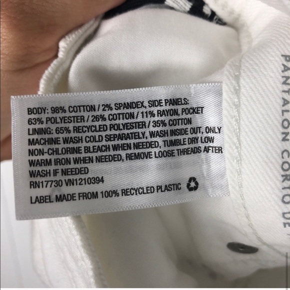 Universal Thread White High Rise Shortie Short - Picture 7 of 7
